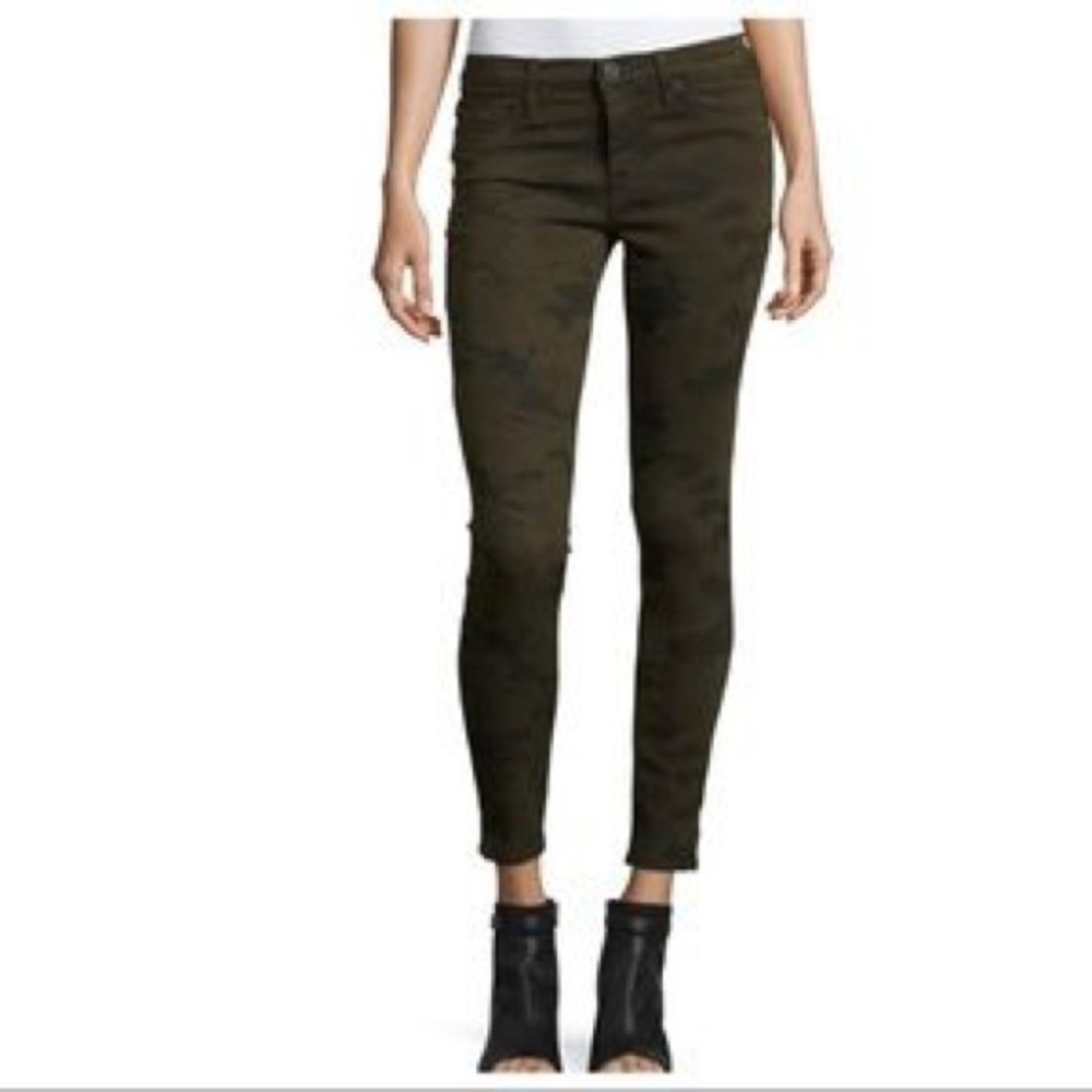 Hudson Jeans Krista Ankle skinny in Black Camo